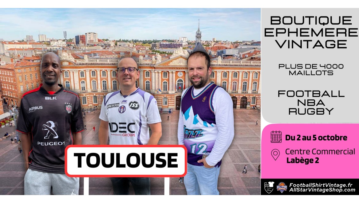 Nouvelle boutique éphémère à Toulouse :  du 2 au 5 octobre 2024 au centre commercial Labege 2